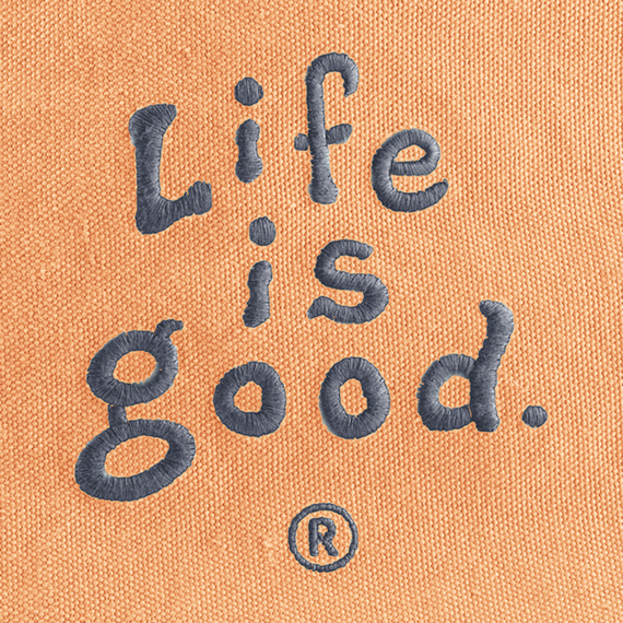 Essential Tote Bag Optimistic Canvas Tote Bag Life is good