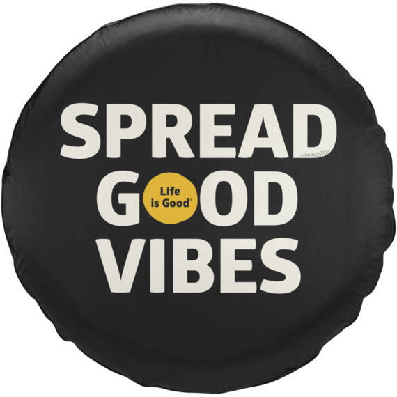 Good Vibes Tire CoverLife is Good