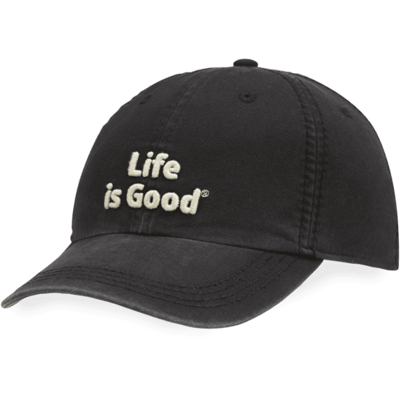 Life is Good Classic Black Chill Cap Life is Good® Official Site