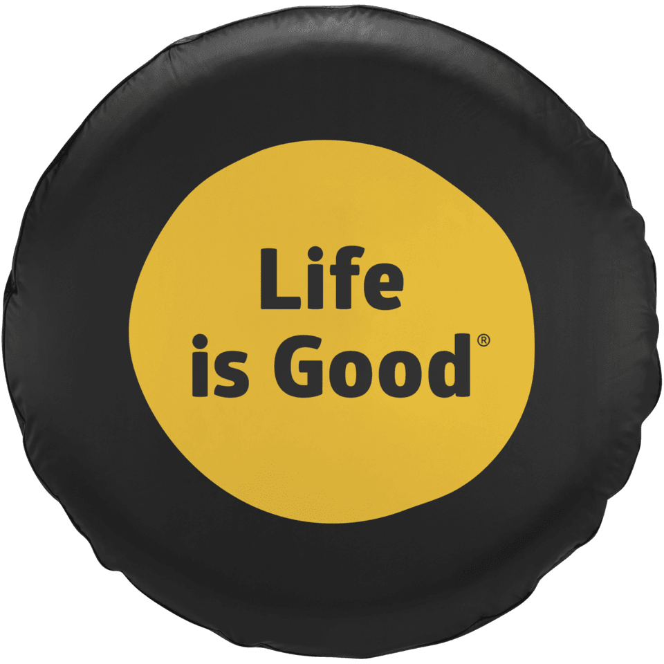 Life is Good Tire Cover Life is Good Tire Cover