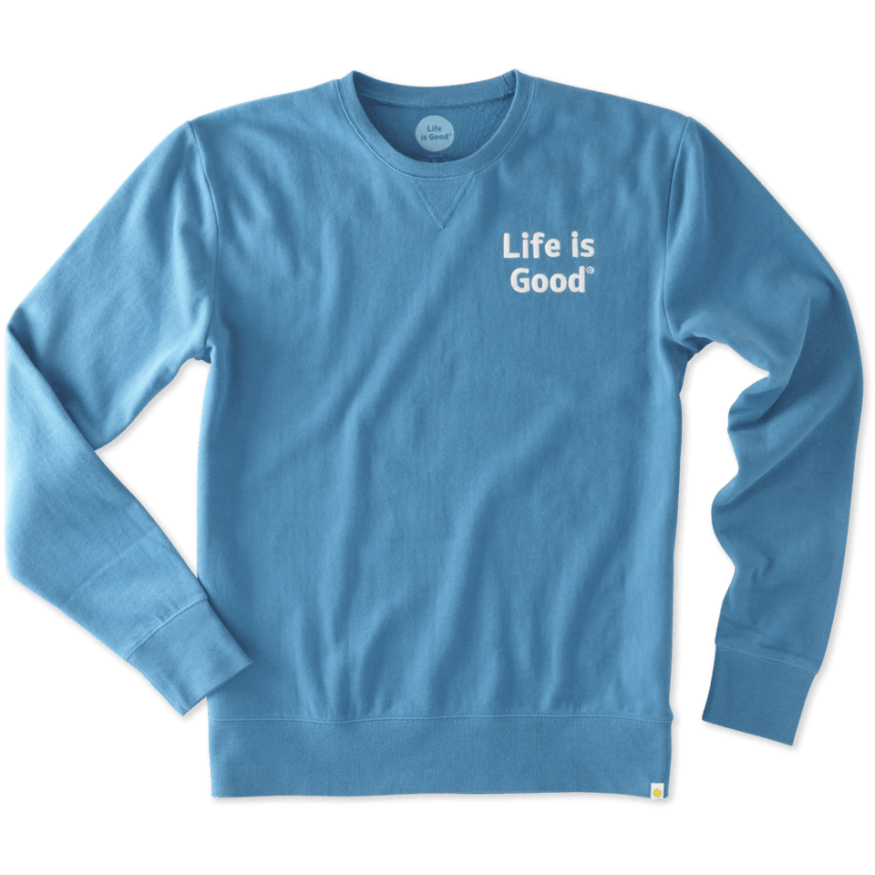 Men's Life is Good Bold Go-To Crew Men's Life is Good Bold Go-To Crew