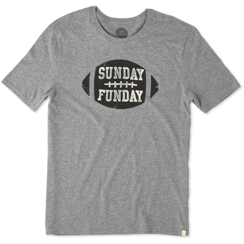 Men's Sunday Funday Football Smooth Tee Men's Sunday Funday Football Smooth Tee