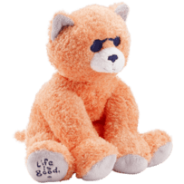 Plush Cat, Light Orange Plush Cat, Light Orange