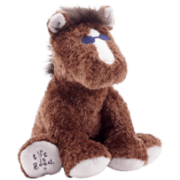 Plush Horse, Brown Plush Horse, Brown